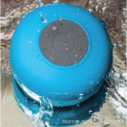 Ishower Ipx 4 Waterproof Mini Suction Cup Bluetooth Shower Speaker